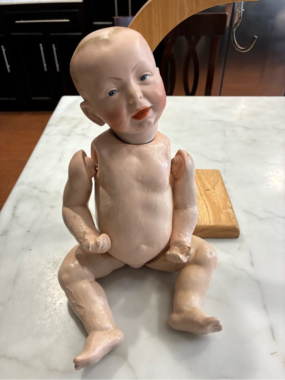 14" Kammer & Reinhardt K*R 100 KAISER BABY German Bisque Head Character Doll